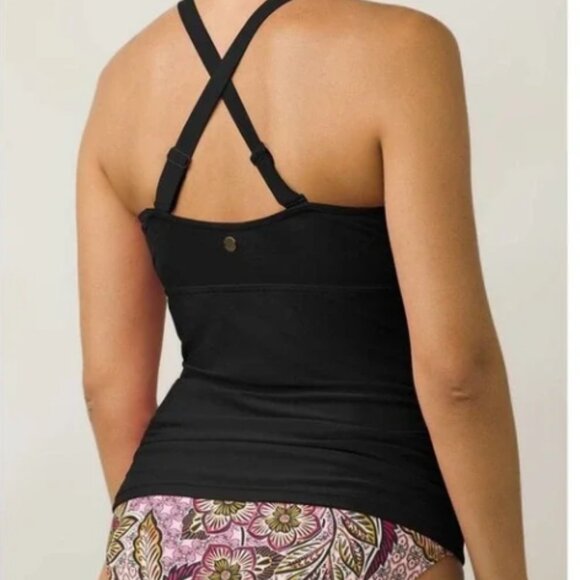 Prana Aelyn Tankini D-Cup Black 34D W11171017 - Picture 3 of 5